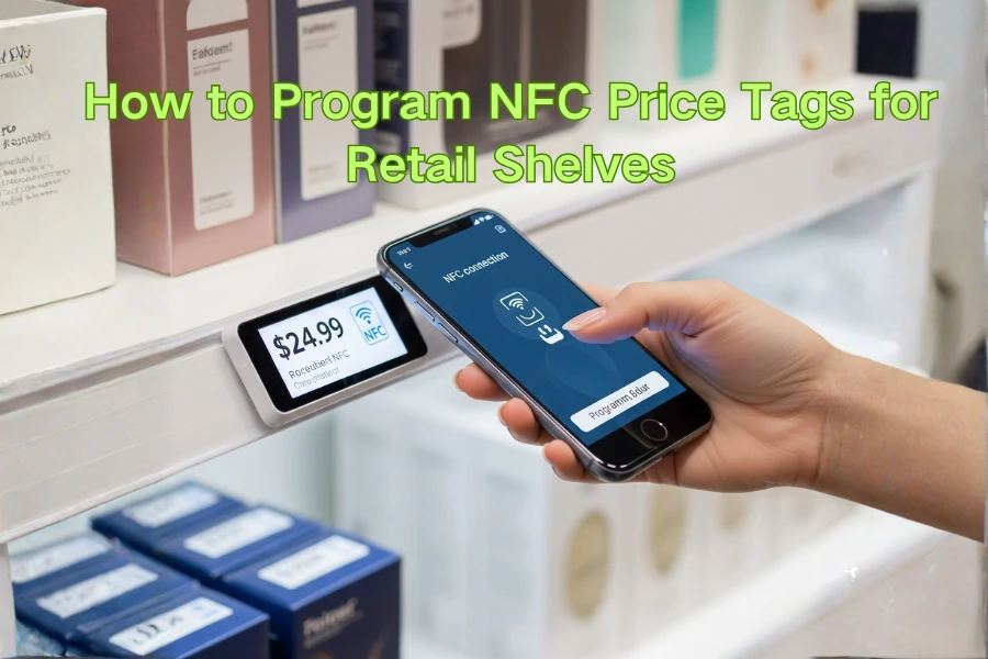 Comment programmer des étiquettes de prix NFC pour les étagères des magasins ...