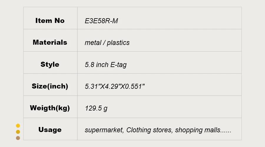 5.8 Inch Electronic Price Tag 5.8 Inch Electronic Price Tag