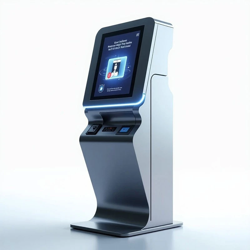 Kiosque interactif de billetterie en libre-service-